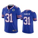 Buffalo Bills #31 Damar Hamlin Blue With NO.3 Patch Vapor Untouchable Limited Stitched Jersey