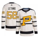 Pittsburgh Penguins #58 Kris Letang Cream 2023 Winter Classic Stitched Jersey