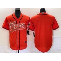 Philadelphia Flyers Blank Orange Cool Base Stitched Jersey