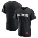 Baltimore Orioles Blank Black 2023 City Connect Flex Base Stitched Jersey