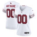 Women's Arizona Cardinals Active Player Custom New White Stitched Game Jersey(Run Small)