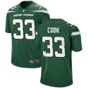 New York Jets #33 Dalvin Cook Green Stitched Game Jersey
