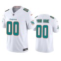 Miami Dolphins Custom White 2023 F.U.S.E Vapor Limited Stitched Jersey