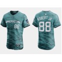 Chicago White Sox #88 Luis Robert Jr. Teal 2023 All-Star Flex Base Stitched Jersey