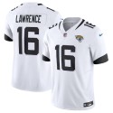 Jacksonville Jaguars #16 Trevor Lawrence White 2023 F.U.S.E Vapor Untouchable Limited Stitched Jersey