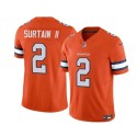 Denver Broncos #2 Pat Surtain II Orange 2023 F.U.S.E. Vapor Untouchable Stitched Jersey
