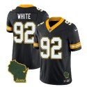 Green Bay Packers #92 Reggie White Black 2023 F.U.S.E. Home Patch Vapor Untouchable Limited Stitched Jersey