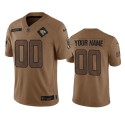 Jacksonville Jaguars Custom 2023 Brown Salute To Service Limited Stitched Jersey
