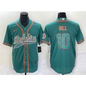 Miami Dolphins #10 Tyreek Hill Aqua Cool Base Stitched Jersey