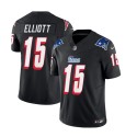 New England Patriots #15 Ezekiel Elliott Black 2023 F.U.S.E. Vapor Limited Stitched Jersey