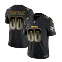 Pittsburgh Steelers Custom Black 2023 F.U.S.E. Smoke Vapor Untouchable Limited Stitched Jersey