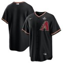 Arizona Diamondbacks Blank Black 2023 World Series Cool Base Stitched Jersey
