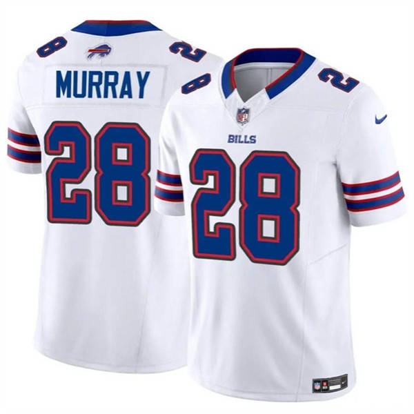 Buffalo Bills #28 Latavius Murray White 2023 F.U.S.E. Vapor Untouchable Limited Stitched Jersey