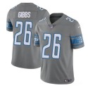 Detroit Lions #26 Jahmyr Gibbs Gray Vapor Untouchable Limited Stitched Jersey