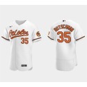 Baltimore Orioles #35 Adley Rutschman White Flex Base Stitched Jersey