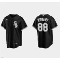 Chicago White Sox #88 Luis Robert Black Cool Base Stitched Jersey