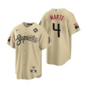 Arizona Diamondbacks #4 Ketel Marte Gold 2023 World Series City Connect Cool Base Stitched Jersey