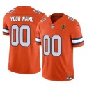 Denver Broncos Custom Orange 2023 F.U.S.E. With John Madden Patch Vapor Limited Stitched Jersey