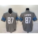 Detroit Lions #87 Sam LaPorta Gray 2023 F.U.S.E. Vapor Untouchable Limited Stitched Jersey