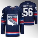 New York Rangers #56 Erik Gustafsson Navy Stitched Jersey