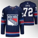 New York Rangers #72 Filip Chytil Navy Stitched Jersey
