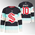 Seattle Kraken #10 Matty Beniers Deep Sea Blue 2024 Winter Classic Primegreen Stitched Jersey