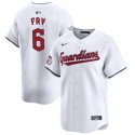 Cleveland Guardians #6 David Fry White Cool Base Stitched Jersey