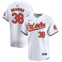Baltimore Orioles #38 Kyle Bradish White 2024 Home Limited Cool BaseStitched Jersey