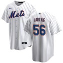 New York Mets #56 Grant Hartwig White Cool Base Stitched Jersey