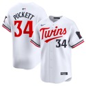 Minnesota Twins #34 Kirby Puckett White 2024 Home Limited Cool Base Stitched Jersey