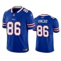 Buffalo Bills #86 Dalton Kincaid Blue 2023 F.U.S.E. Vapor Untouchable Limited Stitched Jersey