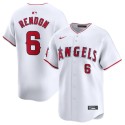 Los Angeles Angels #6 Anthony Rendon White Home Limited Stitched Jersey