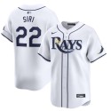 Tampa Bay Rays #22 Jose Siri White Home Limited Stitched Jersey
