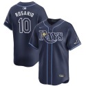 Tampa Bay Rays #10 Amed Rosario Navy Away Limited Stitched Jersey