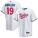 Minnesota Twins #19 Alex Kirilloff White Cool Base Stitched Jersey