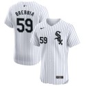 Chicago White Sox #59 John Brebbia White Elite Stitched Jersey