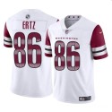 Washington Commanders #86 Zach Ertz White Vapor Limited Stitched Jersey
