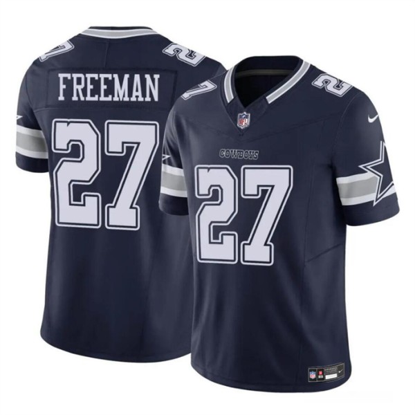 Dallas Cowboys #27 Royce Freeman Navy 2023 F.U.S.E Vapor Untouchable Limited Stitched Jersey
