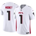 Atlanta Falcons #1 Darnell Mooney White 2024 F.U.S.E. Vapor Untouchable Limited Stitched Jersey