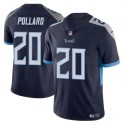 Tennessee Titans #20 Tony Pollard Navy Vapor Limited Stitched Jersey