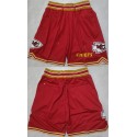 Kansas City Chiefs Red Shorts (Run Small)