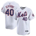New York Mets #40 Luis Severino White 2024 Home Limited Stitched Jersey