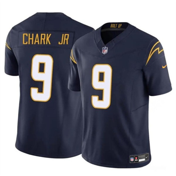 Los Angeles Chargers #9 DJ Chark Jr Navy 2024 F.U.S.E. Vapor Limited Stitched Jersey