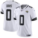 Jacksonville Jaguars #0 Gabe Davis White Vapor Untouchable Limited Stitched Jersey