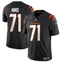 Cincinnati Bengals #71 Amarius Mims Black 2024 Draft Vapor Untouchable Limited Stitched Jersey