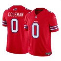 Buffalo Bills #0 Keon Coleman Red 2024 Draft F.U.S.E. Vapor Untouchable Limited Stitched Jersey