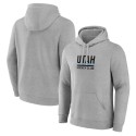 Utah Club Heather Gray Secondary Logo Pullover Hoodie