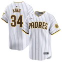 San Diego Padres #34 Michael King White 2024 Home Limited Stitched Jersey