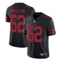 49ers #52 Patrick Willis Black Stitched Limited Rush Jersey
