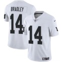 Las Vegas Raiders #14 Carter Bradley White 2024 Vapor Stitched Jersey